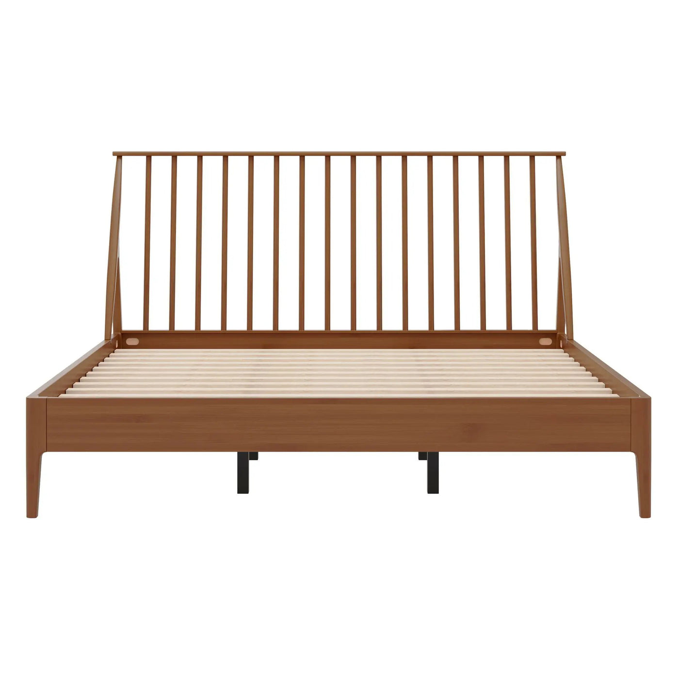 Bohemian Platform Bed With Tall Headboard by HouseOfZazla