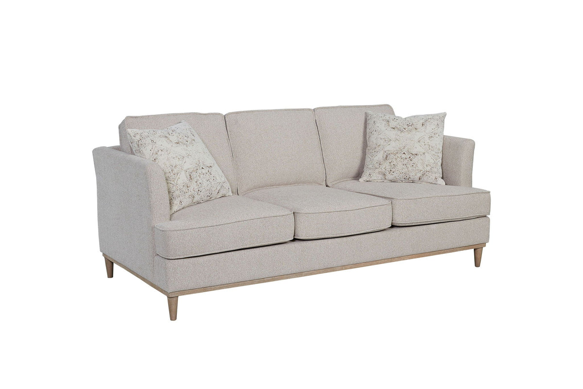 Stationary Sofa With Reversible Cushions and Two Pillows - Gray or White, photo 2 of 12