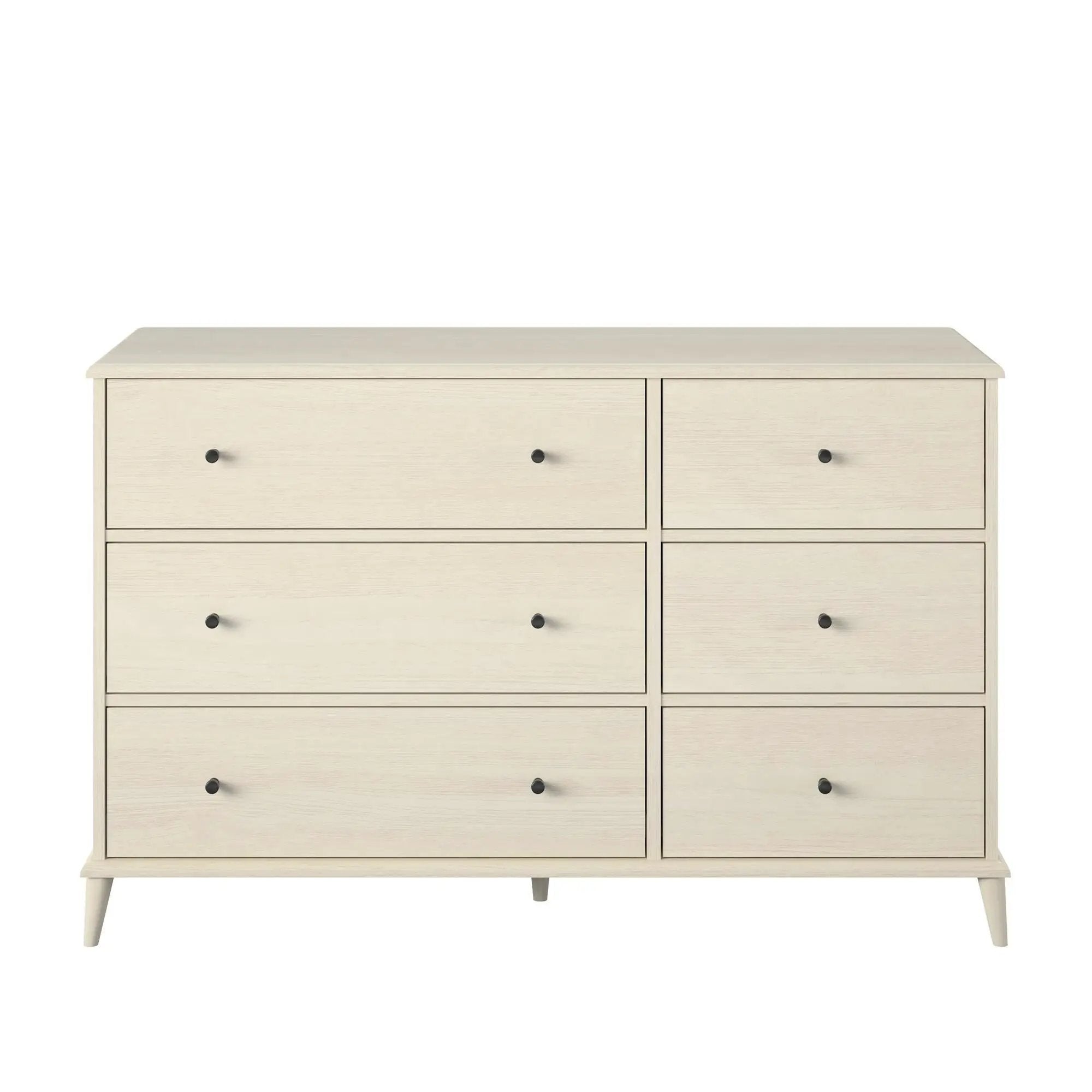 Farnsworth - 6 Drawer Dresser - Ivory by Unique Piece Furniture