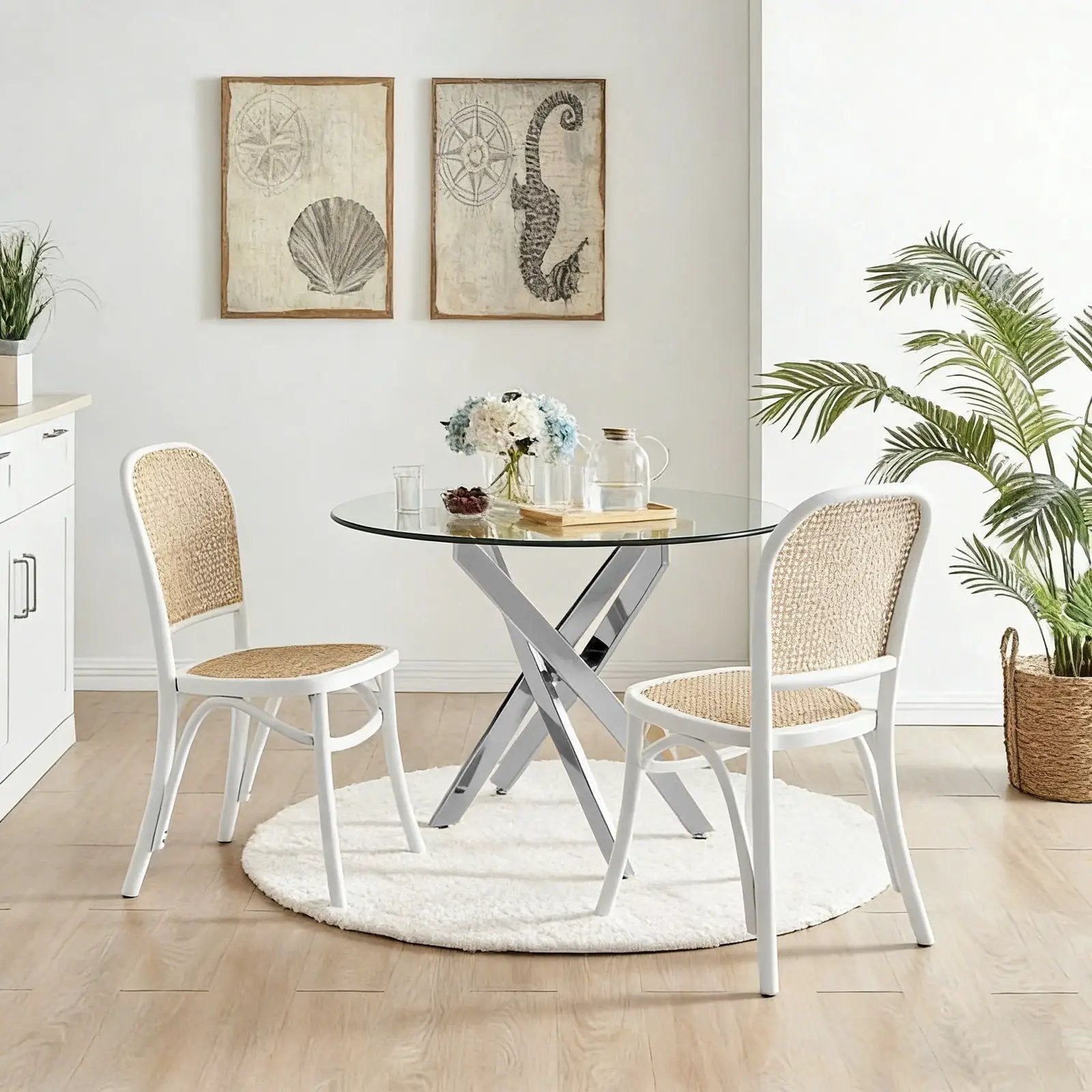 Modern Round Table For Dining Room by Unique Piece Furniture
