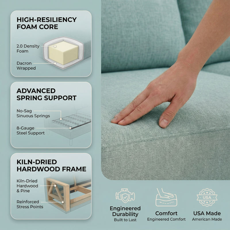 Damon Sectional Sofa by HouseOfZazla