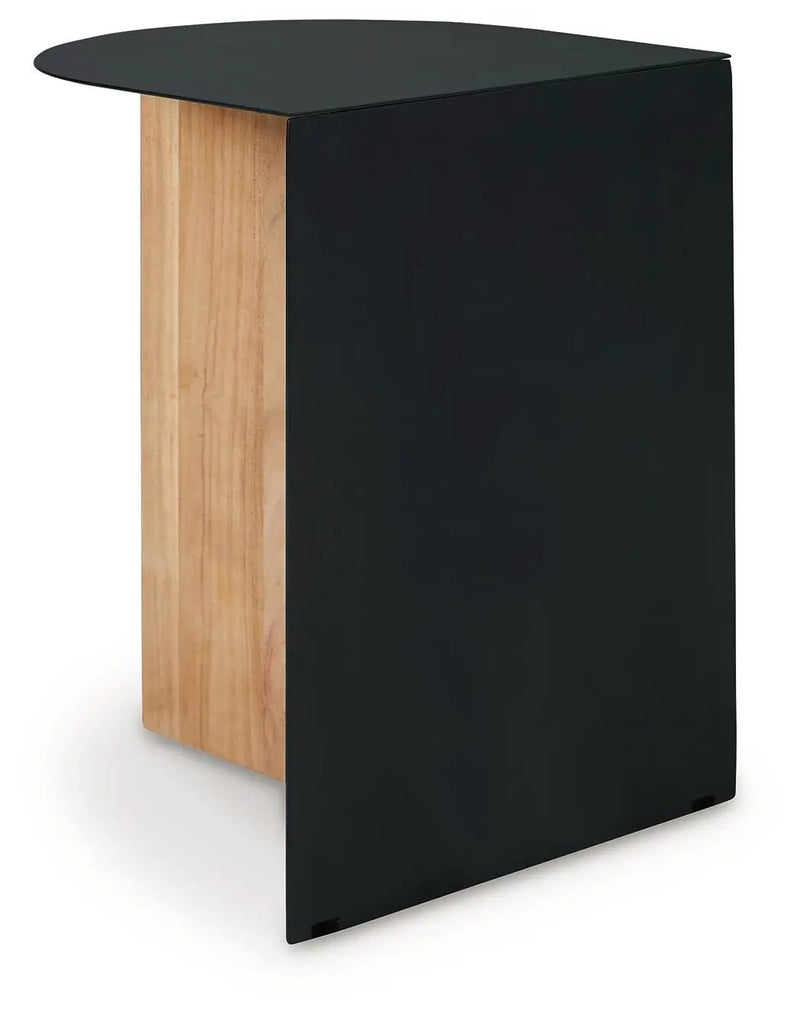 Ladgate - Accent Table - Black / Natural by Unique Piece Furniture