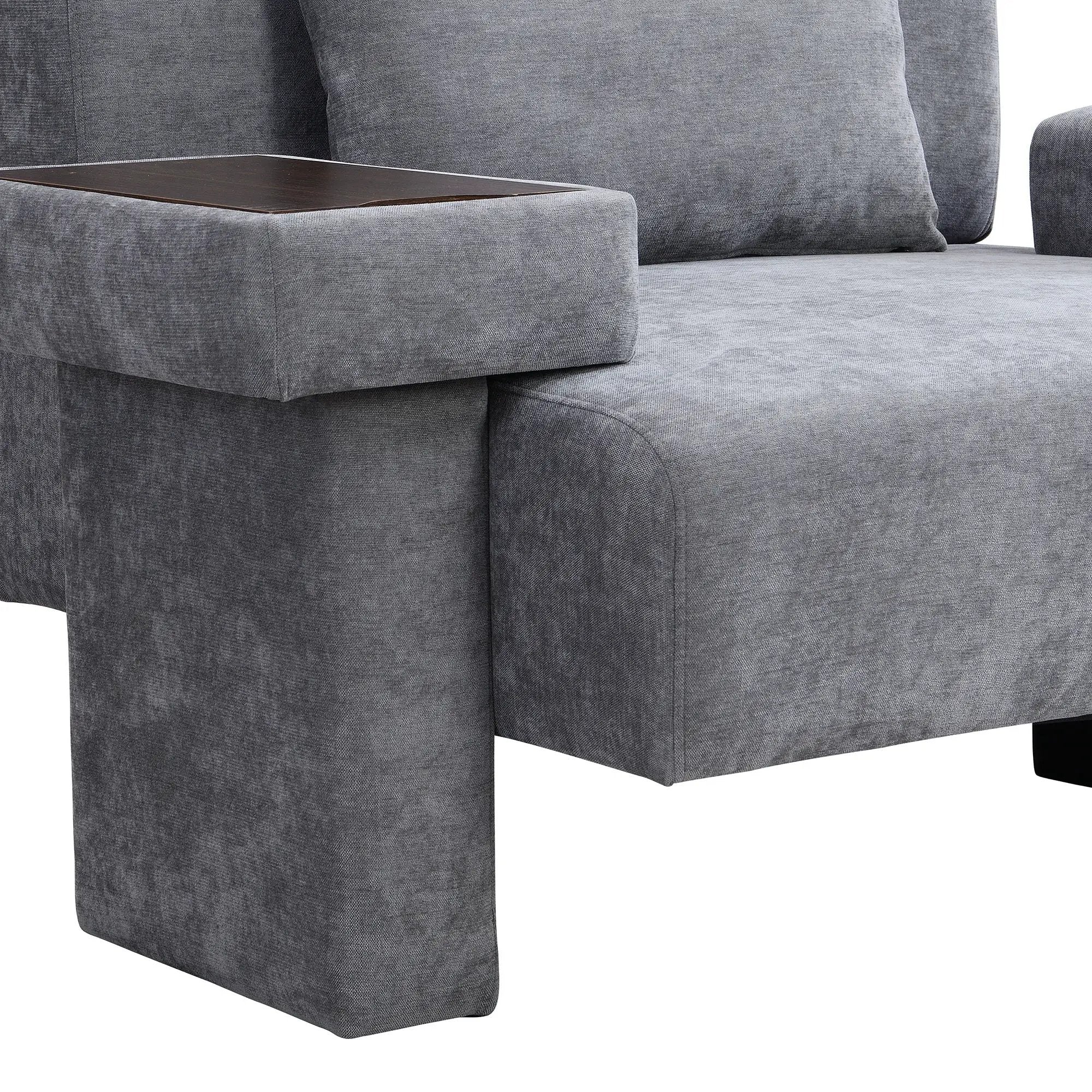 Modern Oversized Armchair With Soft Cushion For Living Room by HouseOfZazla