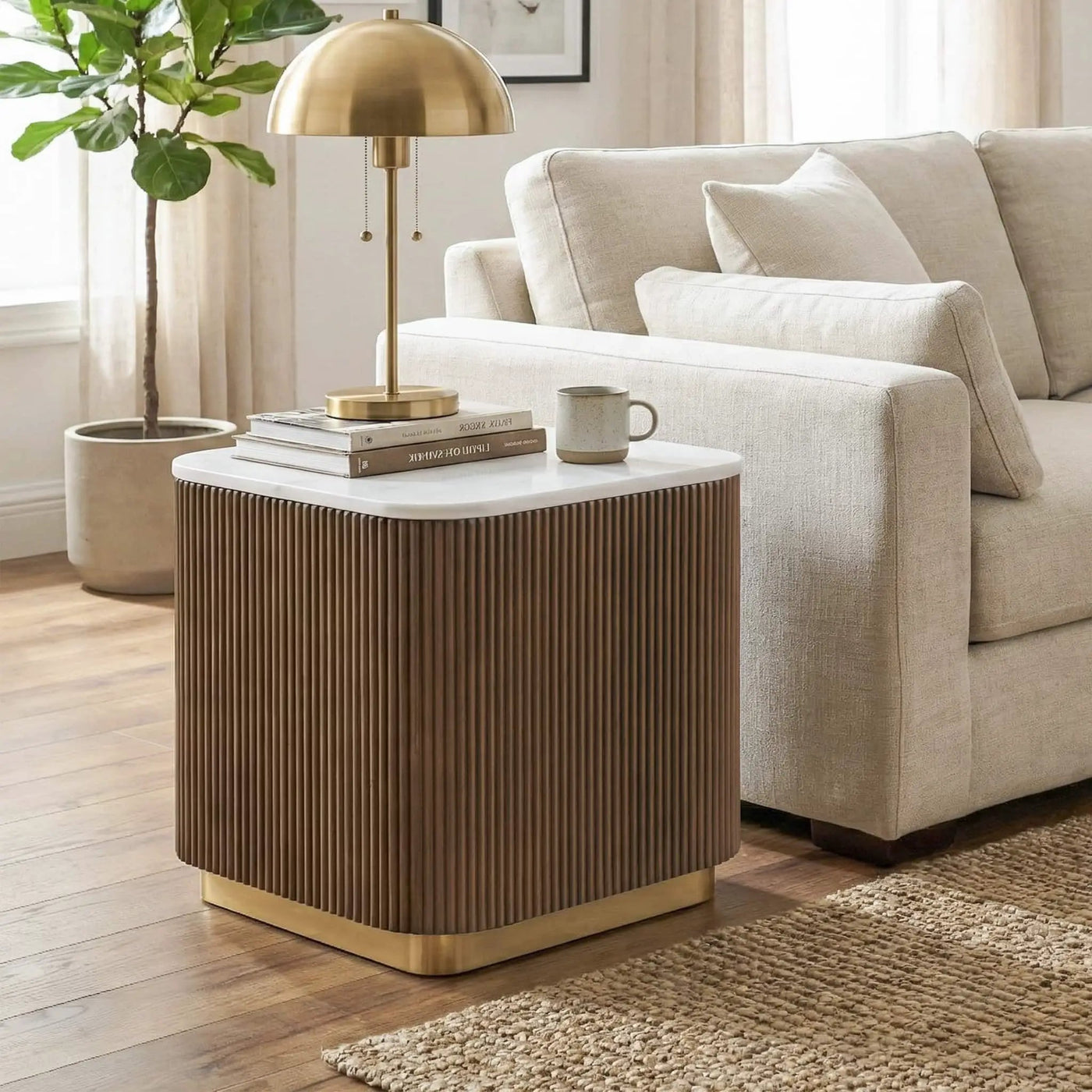 Contemporary Square Table by Unique Piece Furniture
