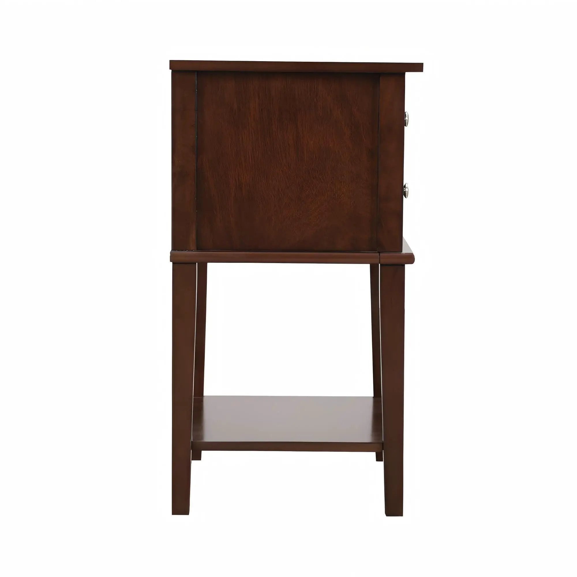Newton - Nightstand - Cappuccino by HouseOfZazla