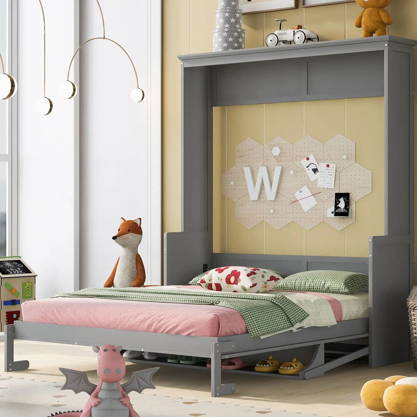 Murphy Bed With Shelf by HouseOfZazla