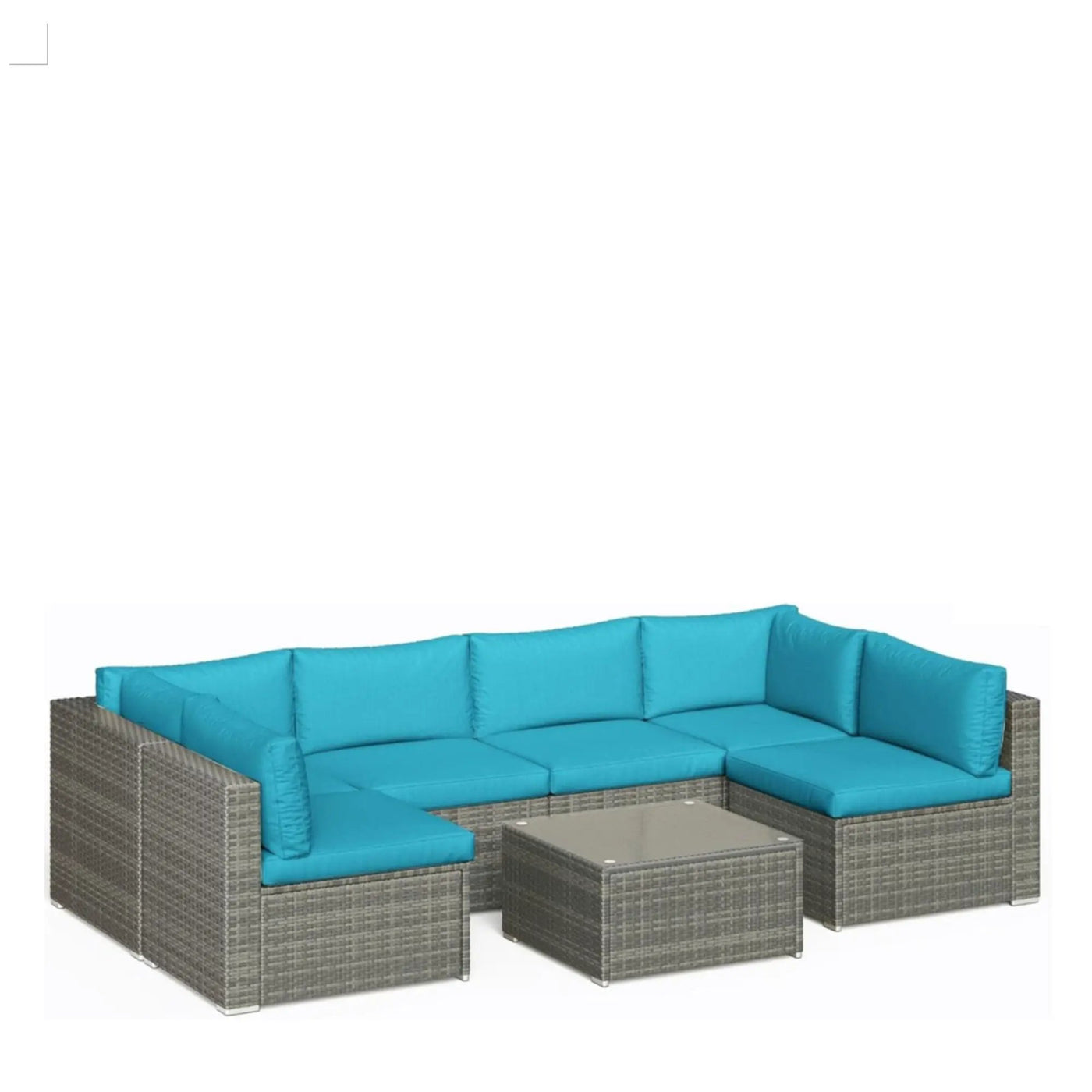 Modern Patio Set With Coffee Table by HouseOfZazla