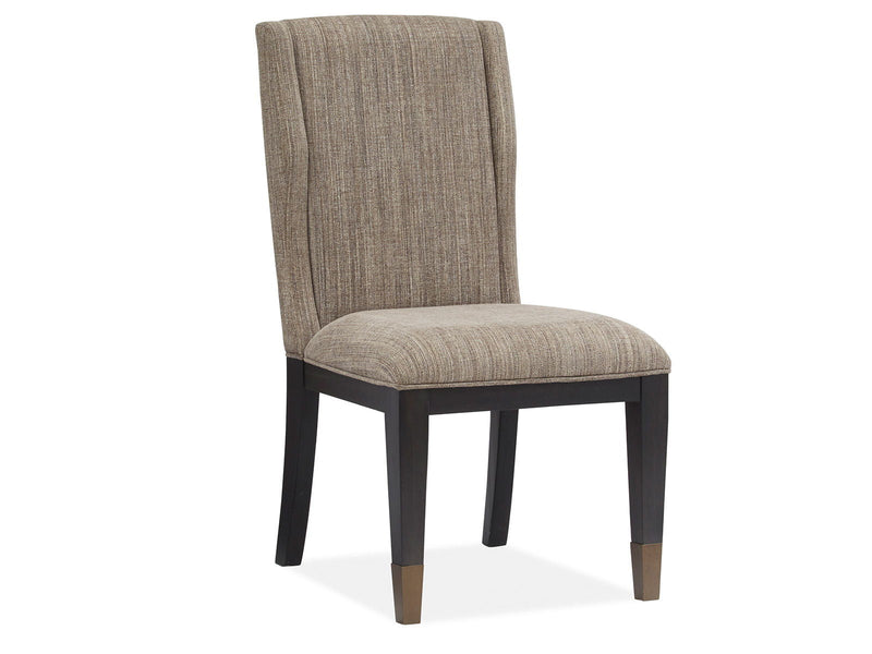 Ryker - Upholstered Host Side Chair (Set of 2) - Homestead Brown, photo 6 of 7
