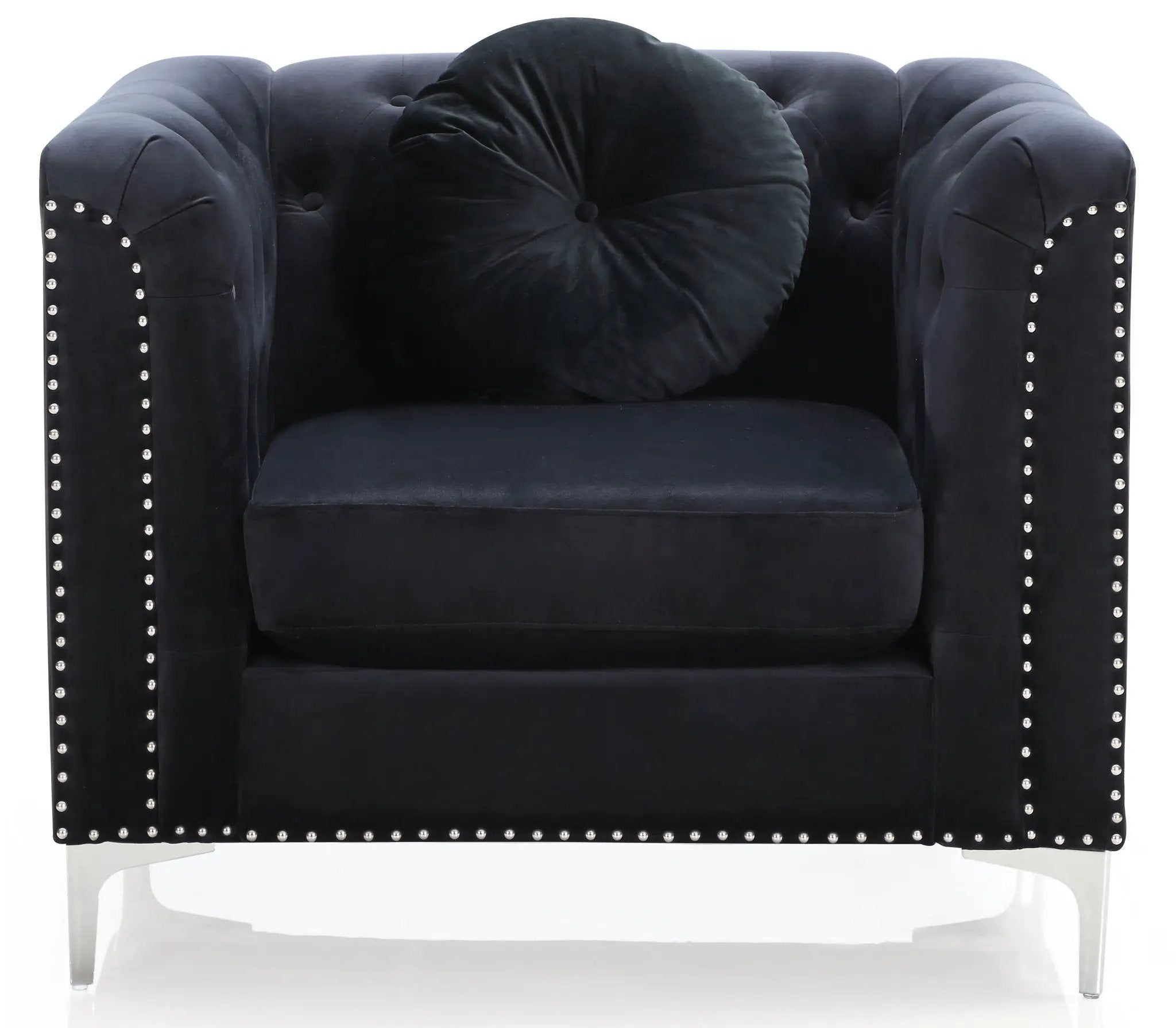 Contemporary Sloped Arm Chair by HouseOfZazla