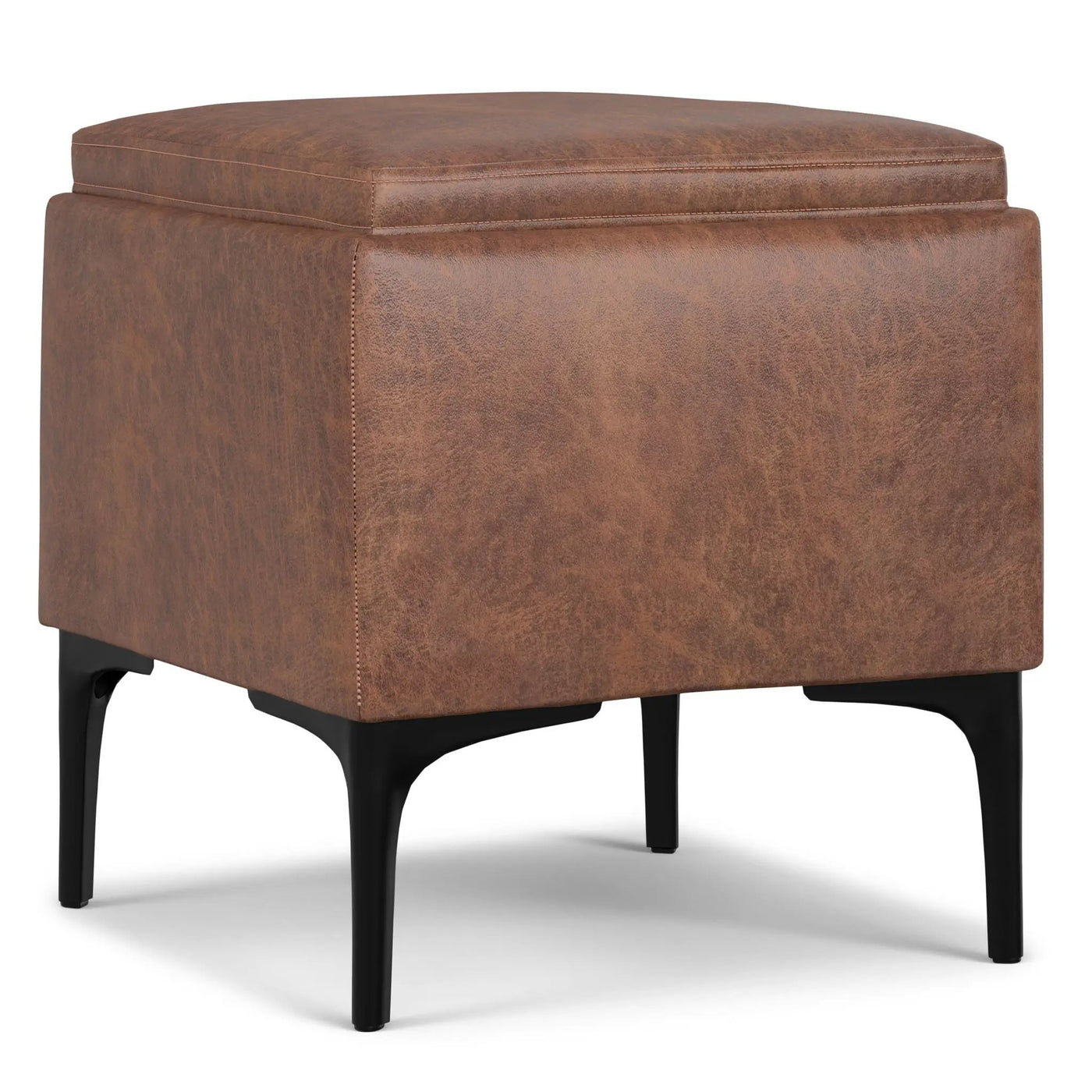 Natasha - Multifunctional Storage Ottoman With Tray by HouseOfZazla