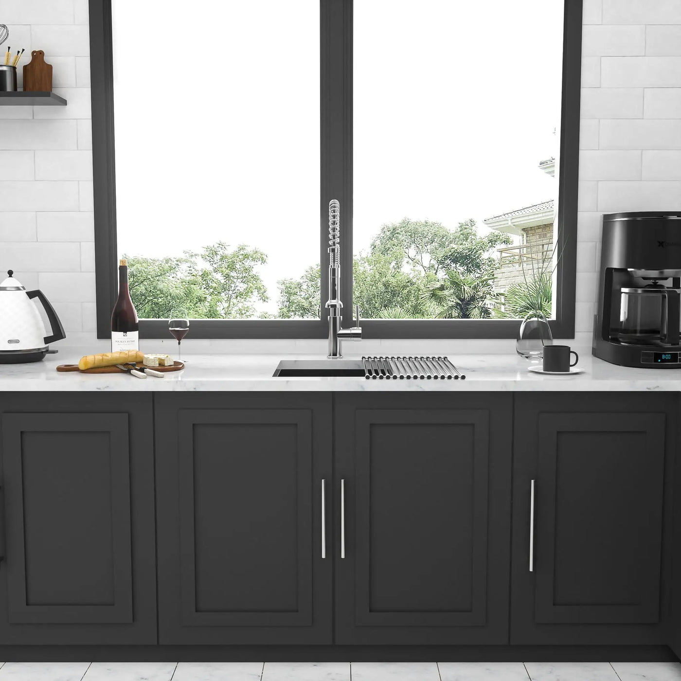 Undermount Kitchen Sink With Deep Single Bowl by HouseOfZazla