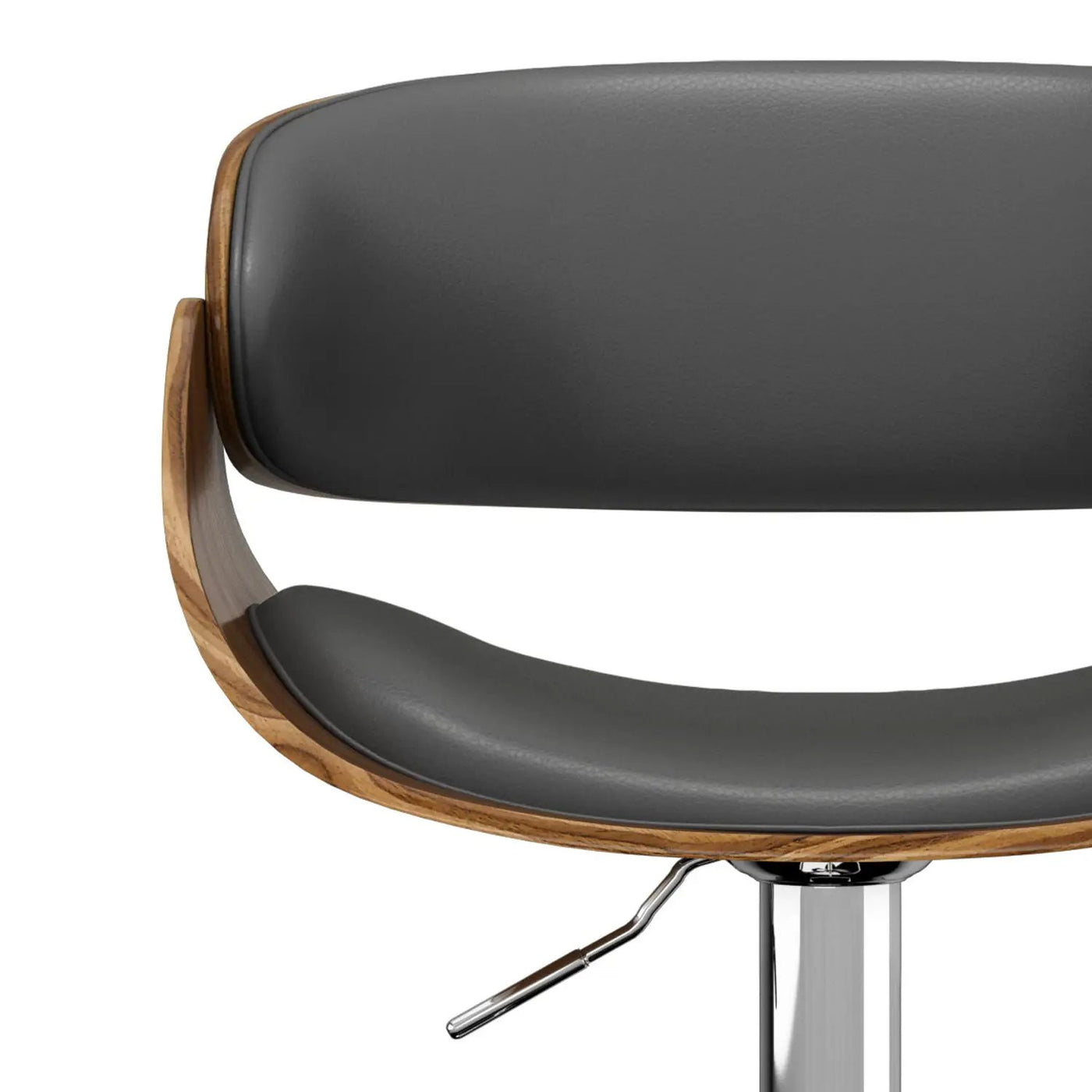 Amery - Mid Century Modern Adjustable Swivel Bar Stool by HouseOfZazla
