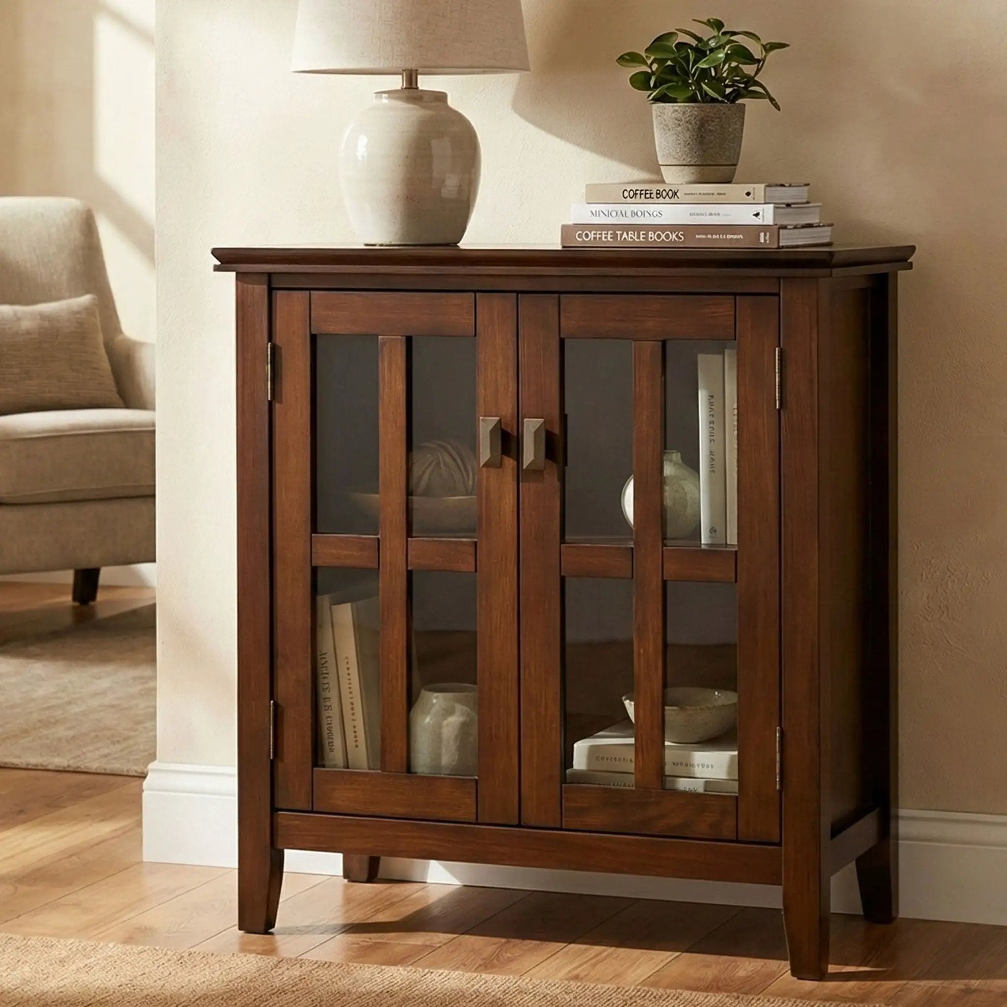 Artisan - Handcrafted Low Storage Cabinet by Unique Piece Furniture
