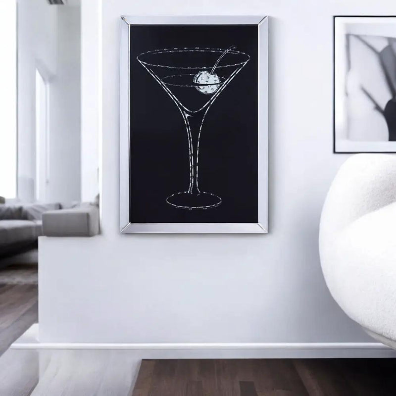 Talisha - 35" Wall Art - Mirrored by Unique Piece Furniture