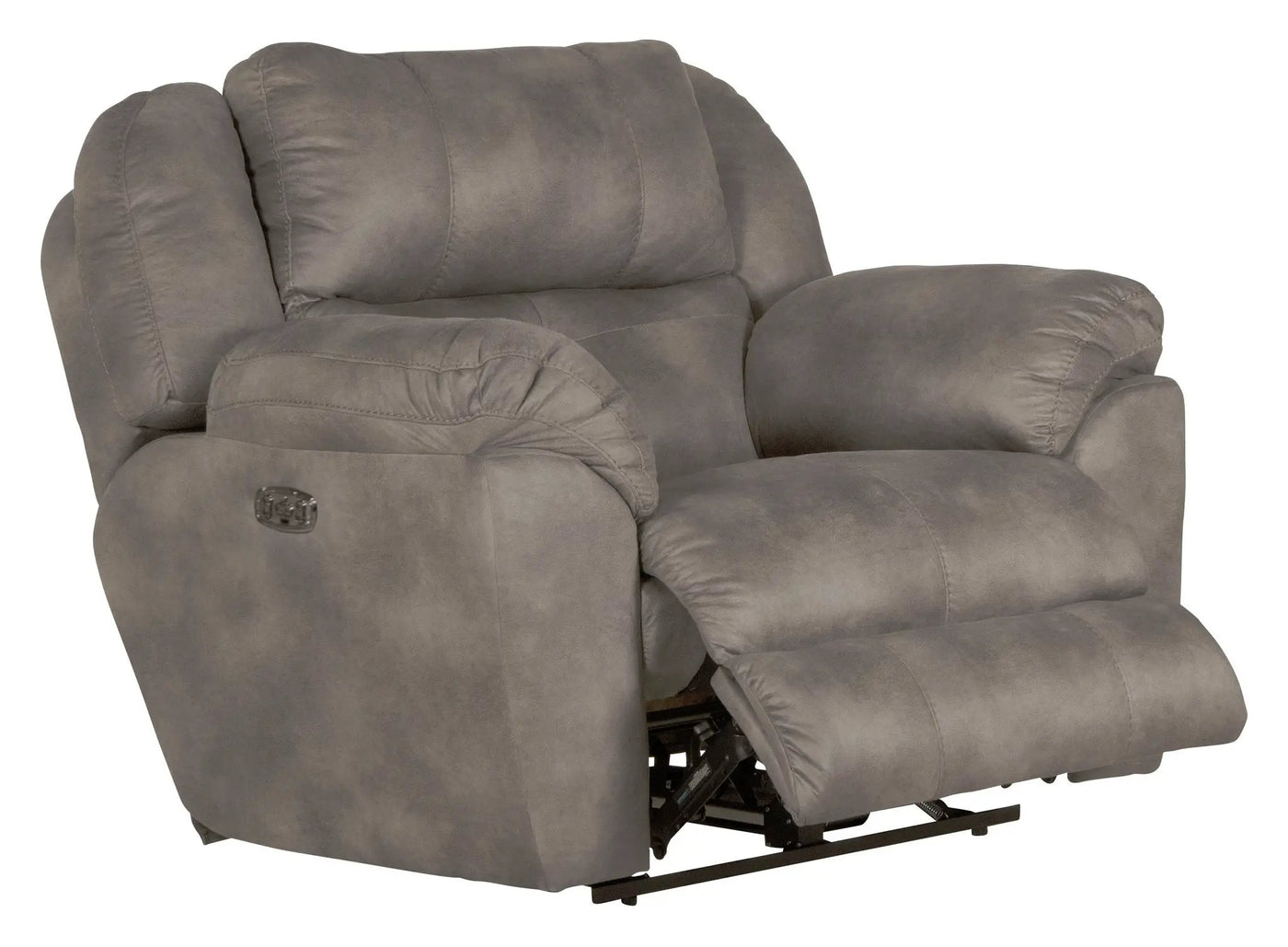Ferrington - Power Lay Flat Recliner with Power Adjustable Headrest & Lumbar by Unique Piece Furniture