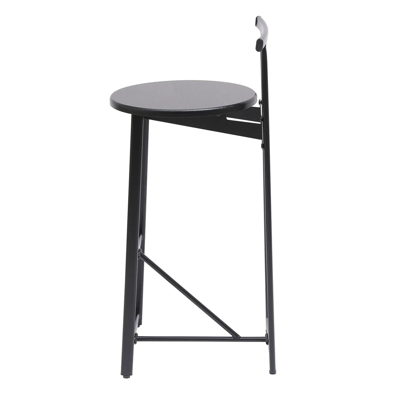 Modern Bar Stools With Backrest For Kitchen (Set of 3) by HouseOfZazla
