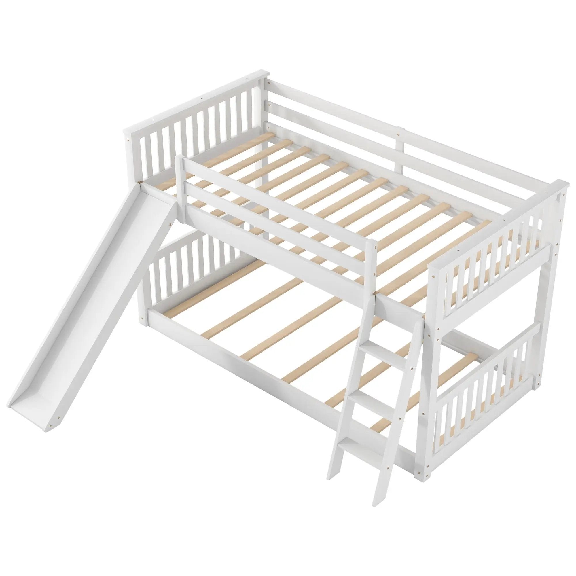 Bunk Bed & Convertible Slide And Ladder by HouseOfZazla