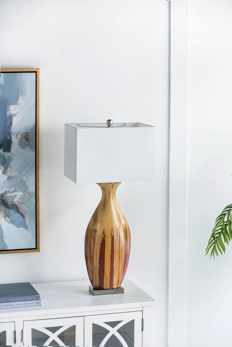 Ceramic Table Lamp by HouseOfZazla