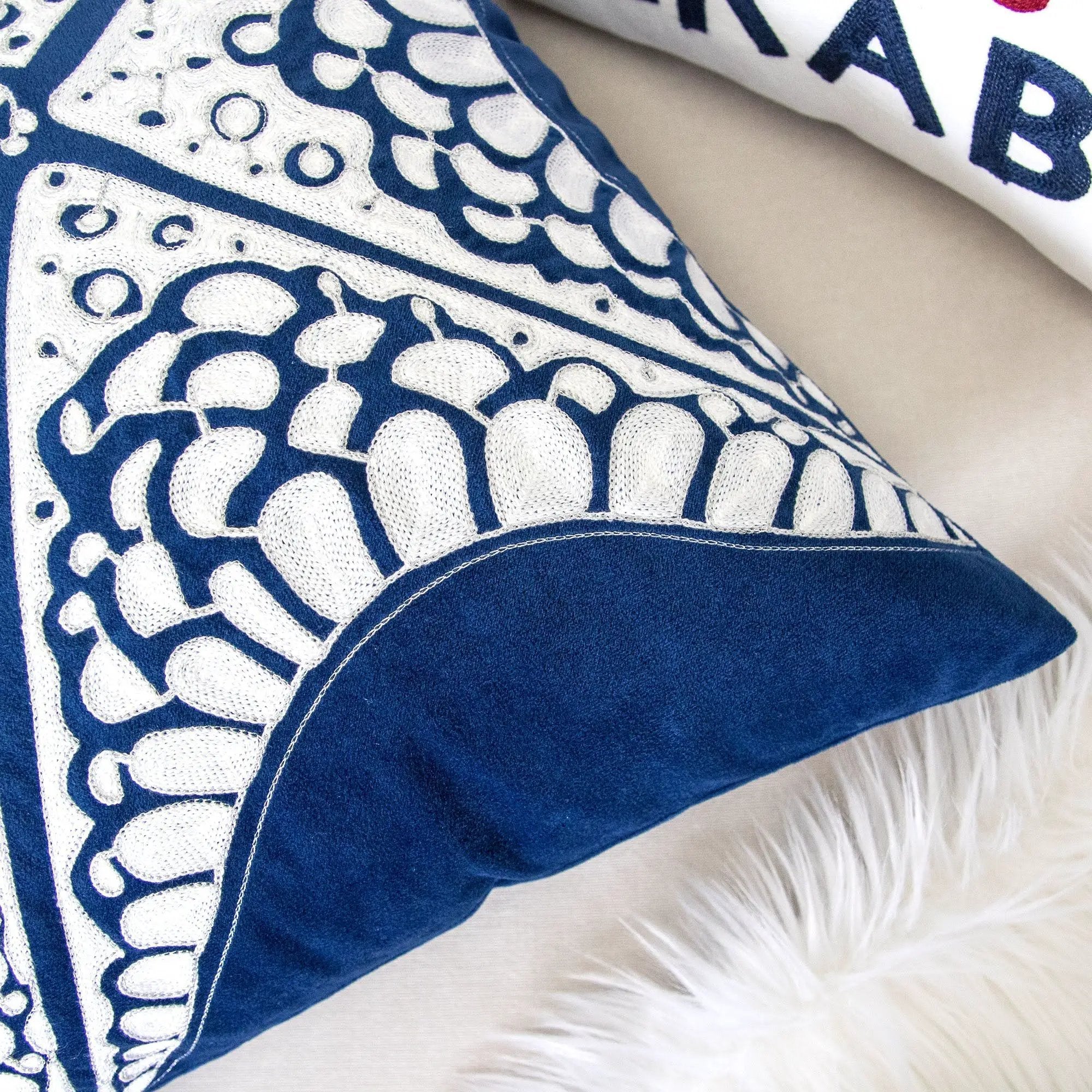 Seastar Starfish Pillow Cover - Indigo by Unique Piece Furniture