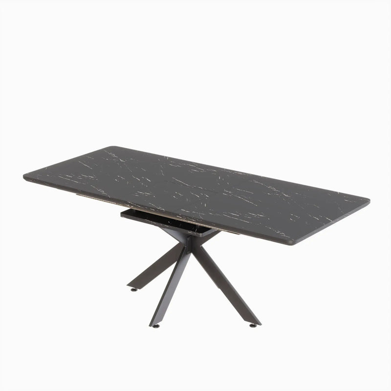 Modern Mid-Century Dining Table Set With Extendable Design by Unique Piece Furniture