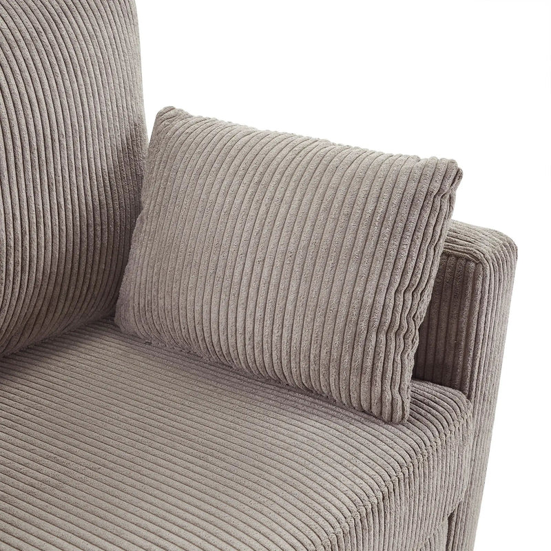Sleeper Sofa With Foldable Mattress, USB Ports, Side Table & Storage Pocket by HouseOfZazla