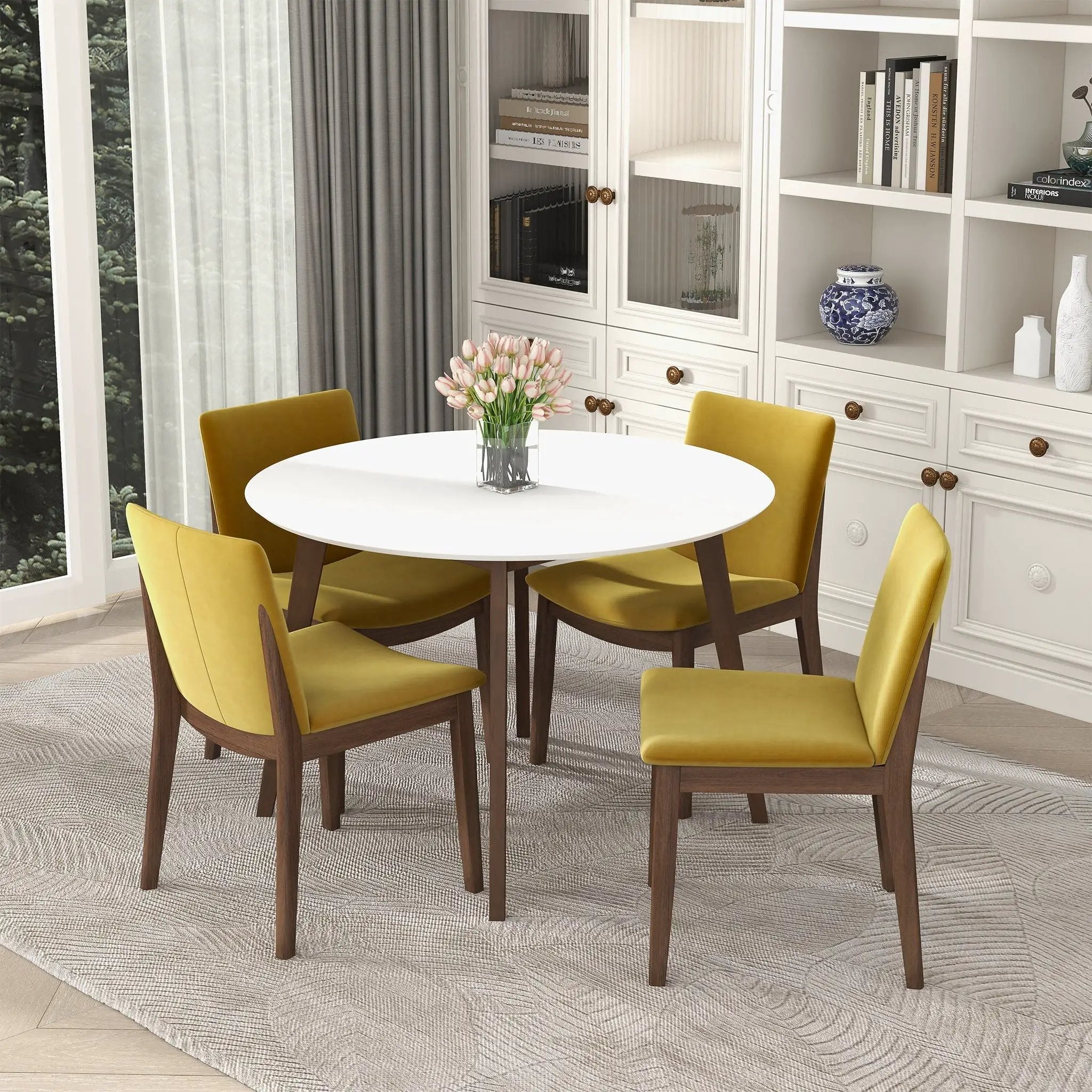 Alina - Elegant Dining Table by Unique Piece Furniture