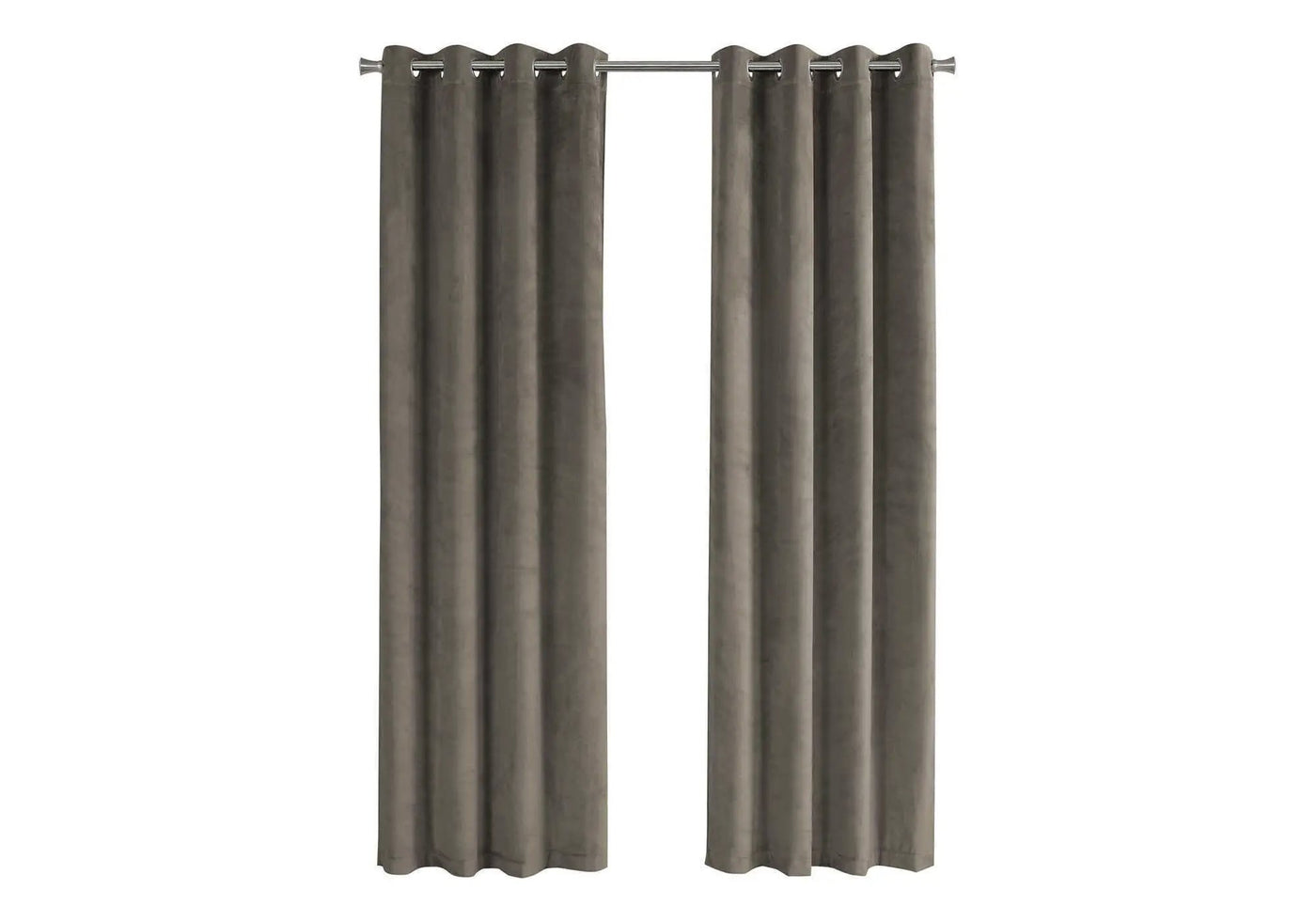 2 Pieces Set Room Darkening Curtain Panels with Grommet - Contemporary Style by HouseOfZazla