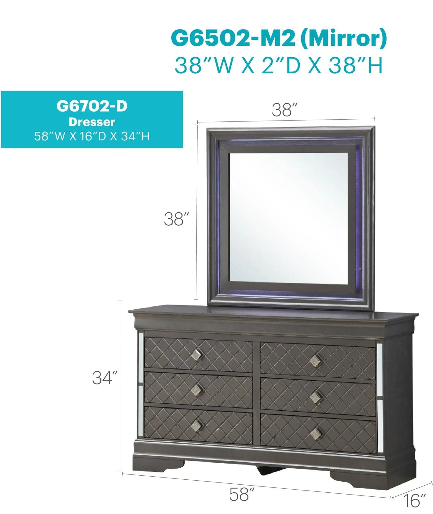 Verona - Dresser by HouseOfZazla