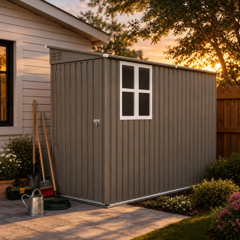 4x9FT Olive Shed by HouseOfZazla