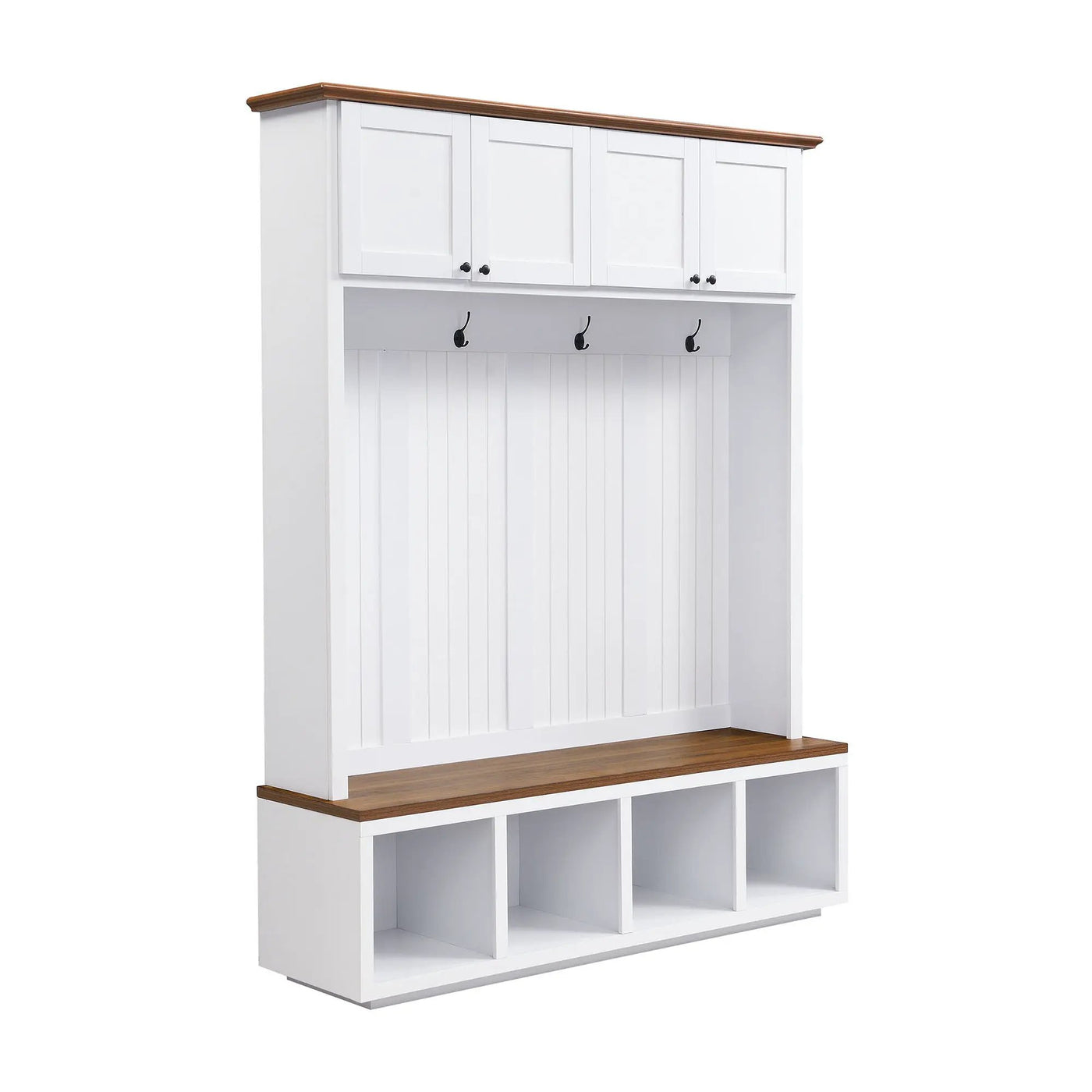 Entryway Hall Tree With Bench And Storage by HouseOfZazla
