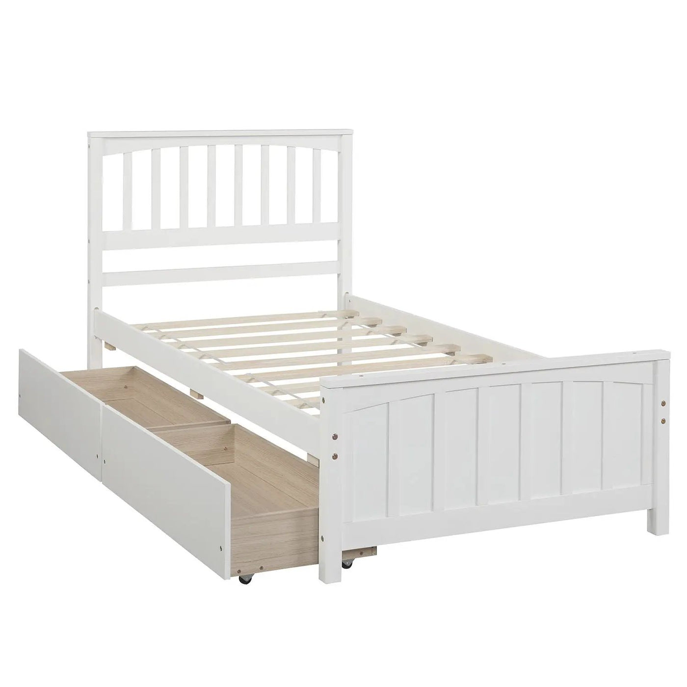 Platform Bed With Two Drawers by HouseOfZazla
