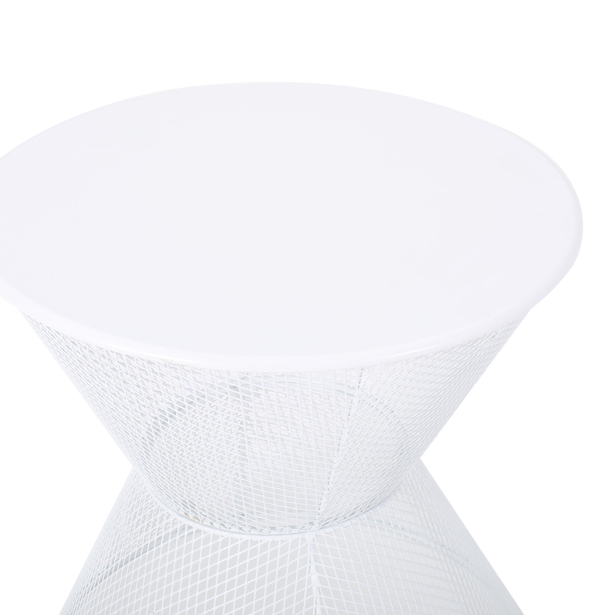 Nevada Contemporary Side Table With Design by HouseOfZazla
