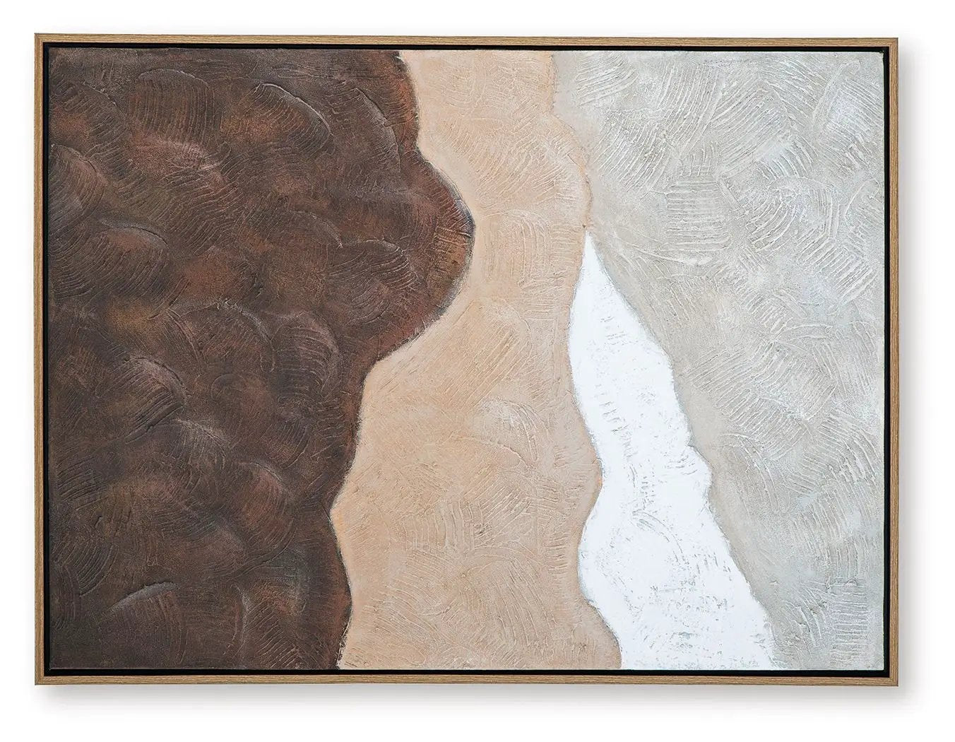 Fanthorne - Wall Art - Tan / Brown / White by Unique Piece Furniture