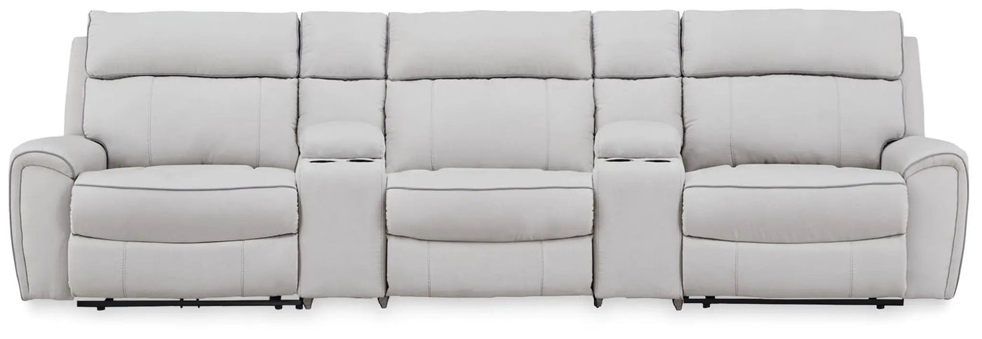 Social Pointe - Reclining Sectional by Unique Piece Furniture