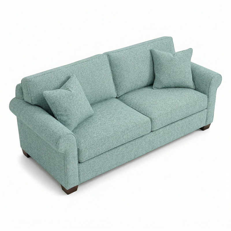 Irlanda Sofa – Made in USA, Custom Fabric Options by HouseOfZazla