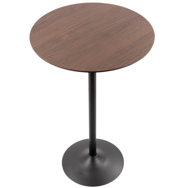 Pebble - Mid Century Modern Table Adjusts From Dining To Bar by Unique Piece Furniture