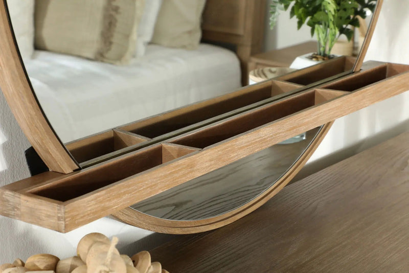 Arini Dresser Mirror Sand Wash by Unique Piece Furniture