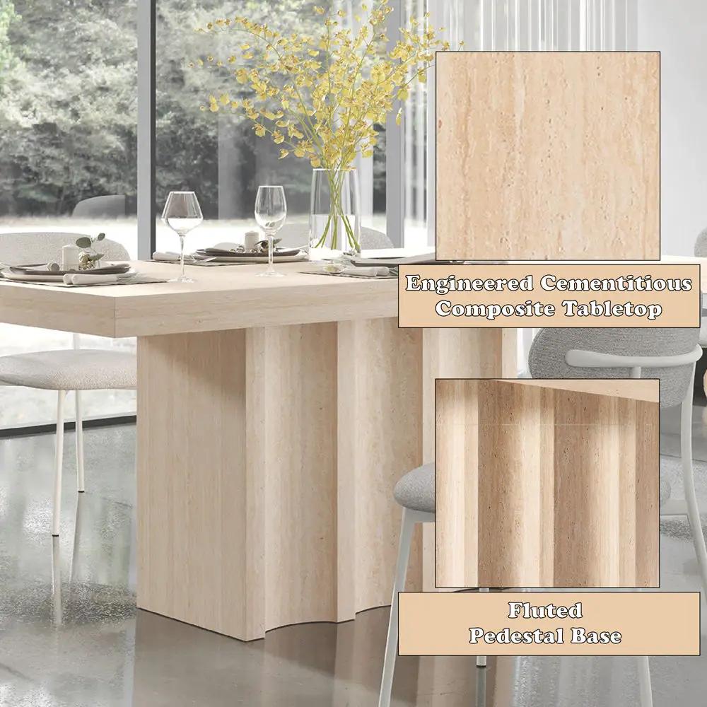 Inca - Dining Table - Beige by Unique Piece Furniture