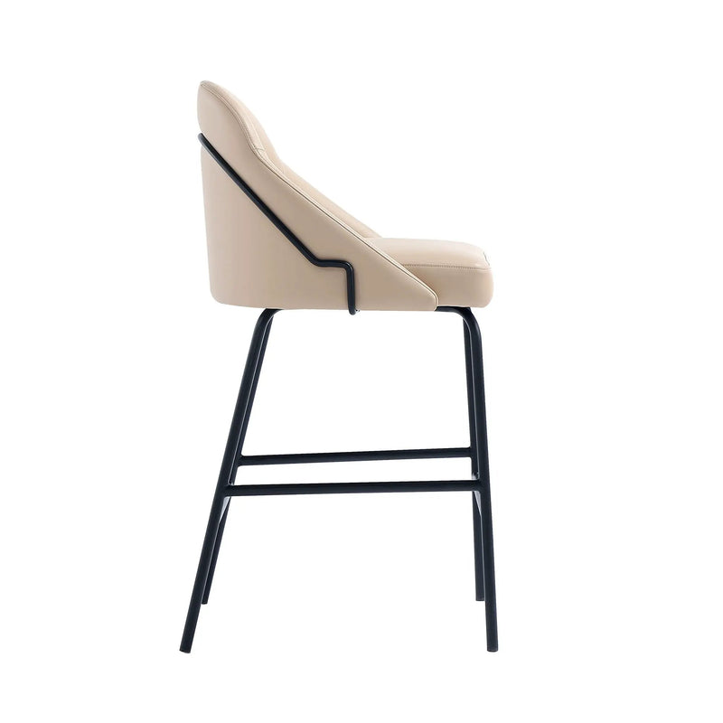 Gracie - Upholstered Counter Stool by HouseOfZazla
