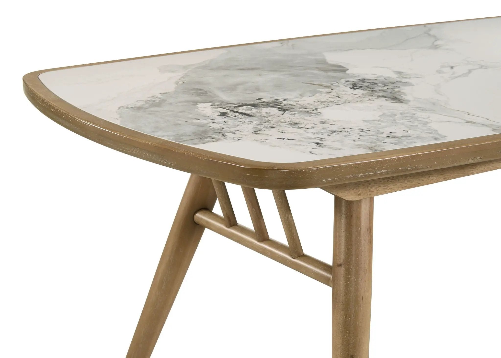 Croyden 7-piece Rectangular Dining Set Weathered Natural by Unique Piece Furniture