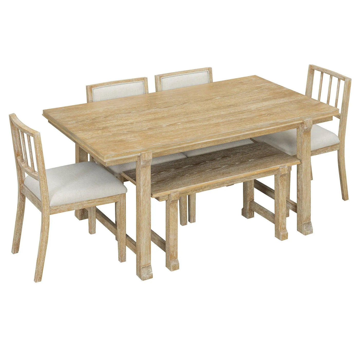 6 Piece Kitchen & Dining Room Furniture by HouseOfZazla