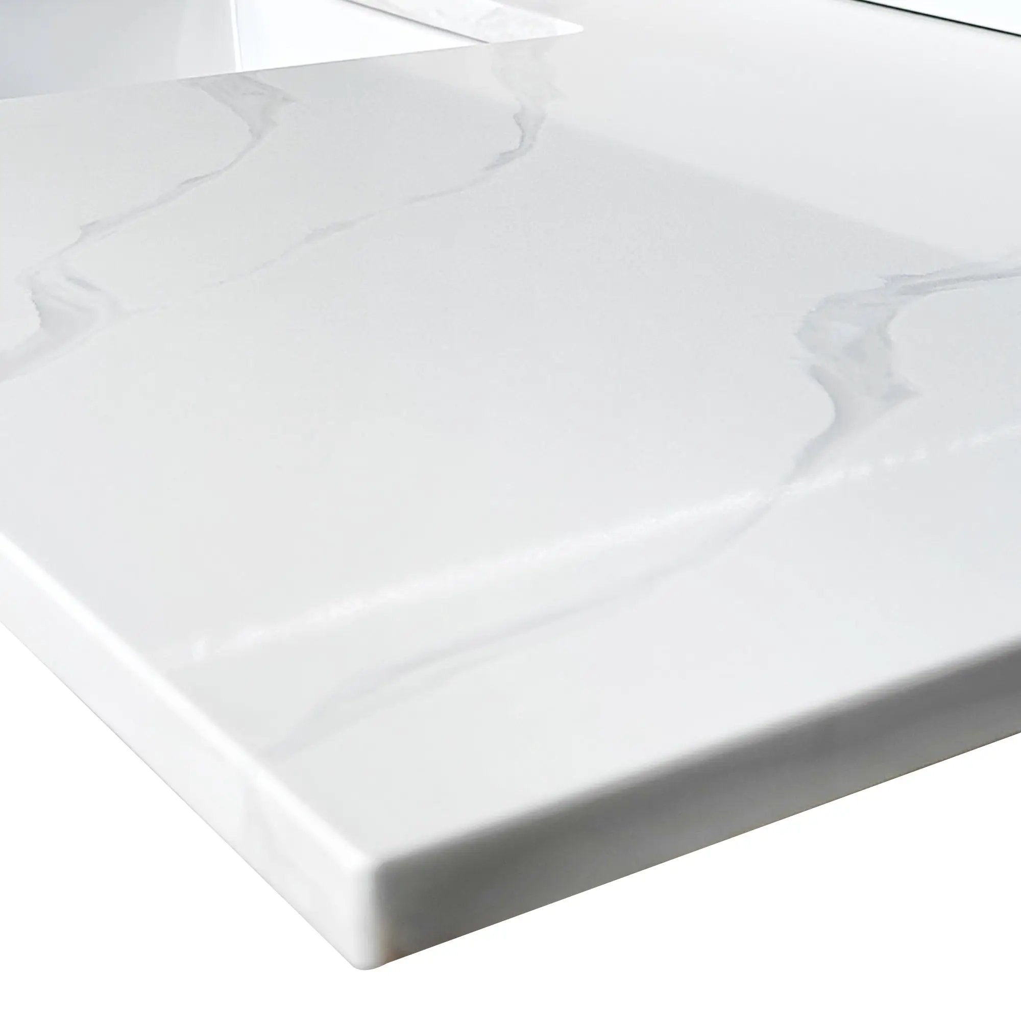 61-Inch Quartz Bathroom Vanity Top by HouseOfZazla