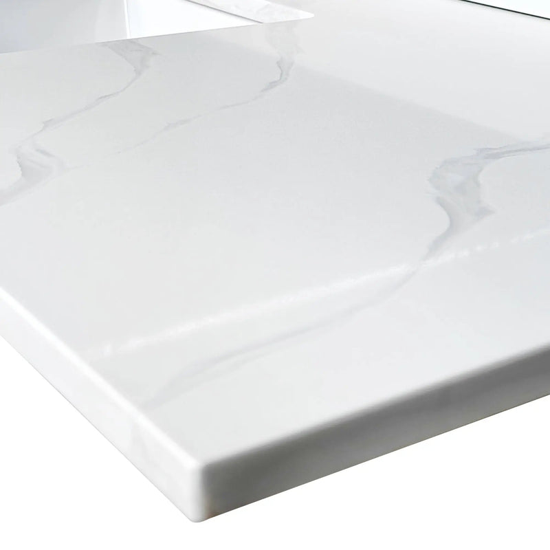 61-Inch Quartz Bathroom Vanity Top by HouseOfZazla