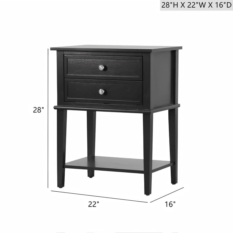 Vibrant Contemporary Nightstand by HouseOfZazla