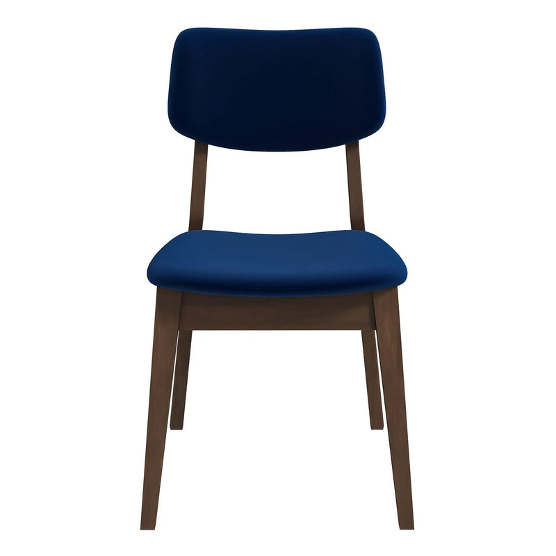 Carlos - Solid Back Side Chair (Set of 2) by HouseOfZazla