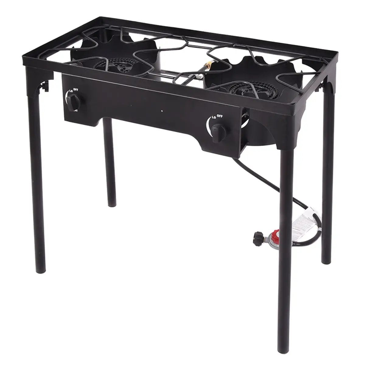 150000 BTU Double Burner Outdoor Stove BBQ Grill by DirectDeals