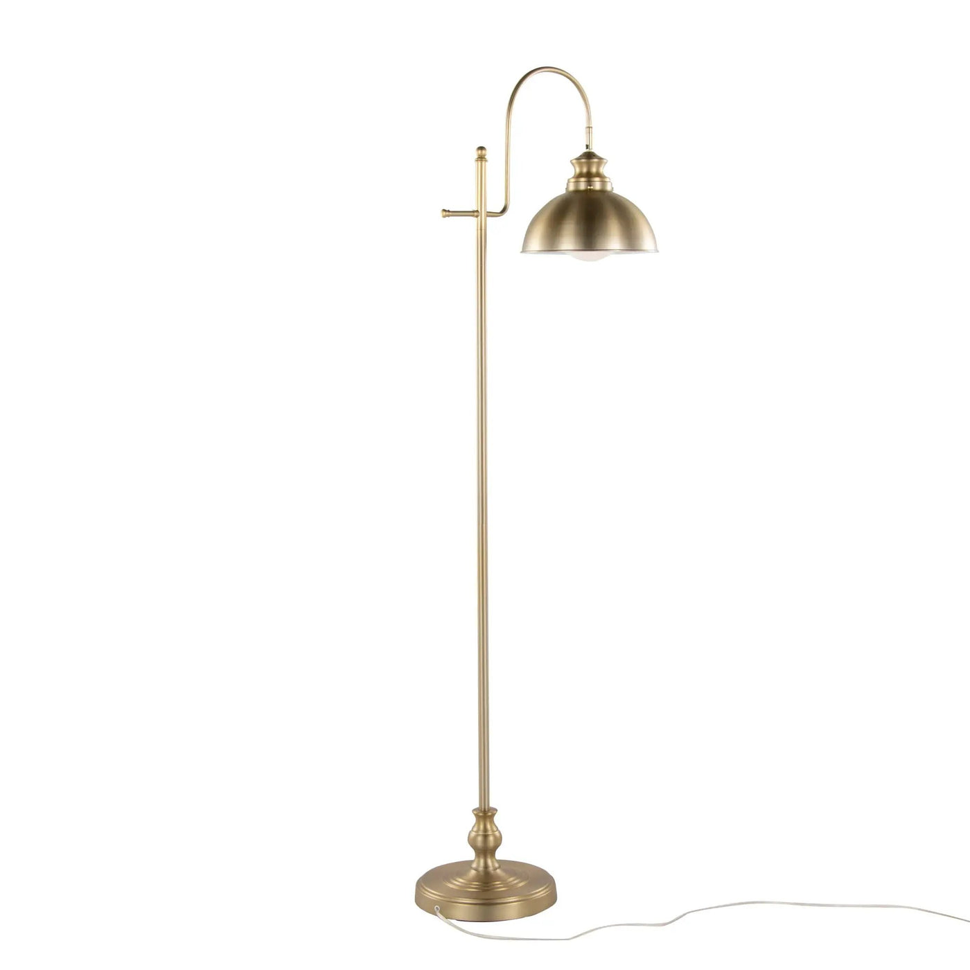 Emery - Contemporary Metal Floor Lamp by HouseOfZazla
