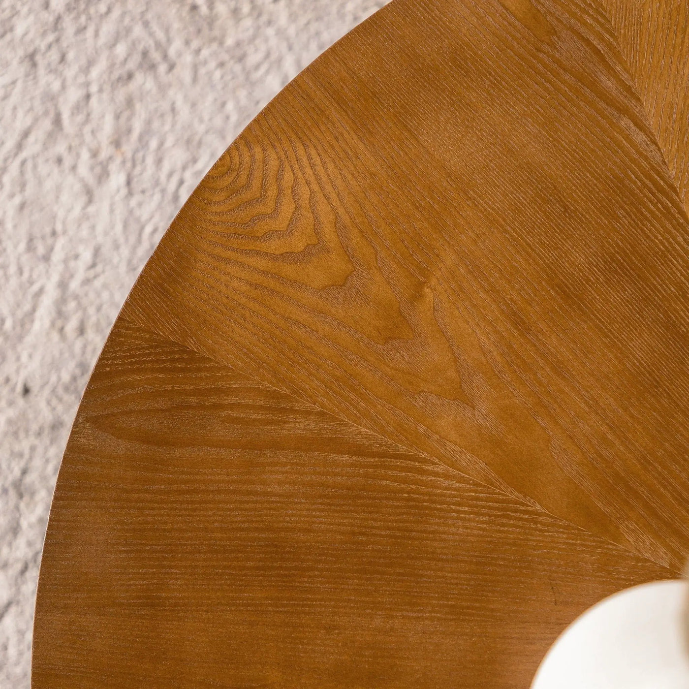 Round Retro Coffee With Solid Wood Legs by Unique Piece Furniture