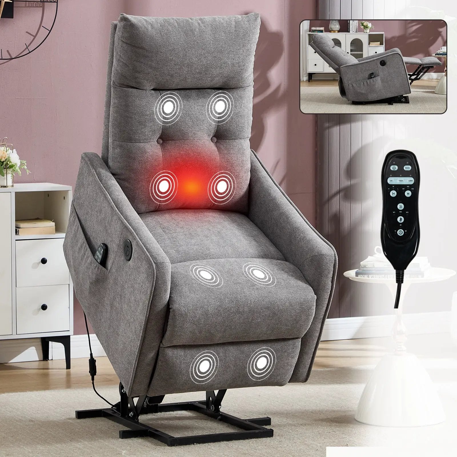 Comfortmax Single Motor Lift Recliner Chair by HouseOfZazla