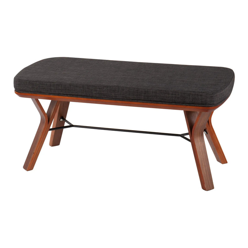 Folia - Mid Century Modern Bench by Unique Piece Furniture